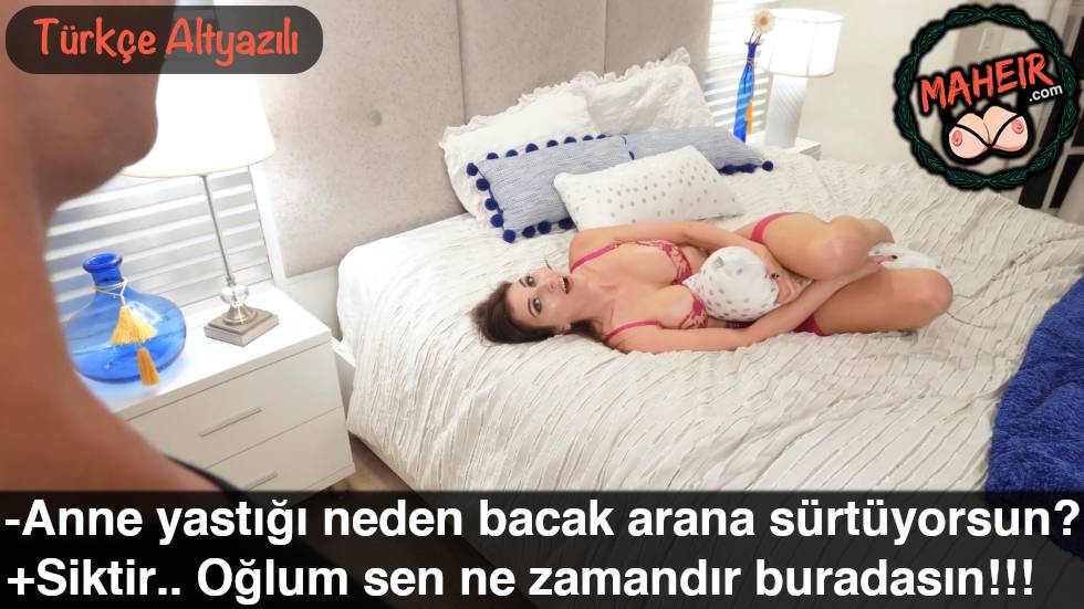 Annemi Yastığa Sürtünürken Yakaladım Ağzına Sokup Boşaldım