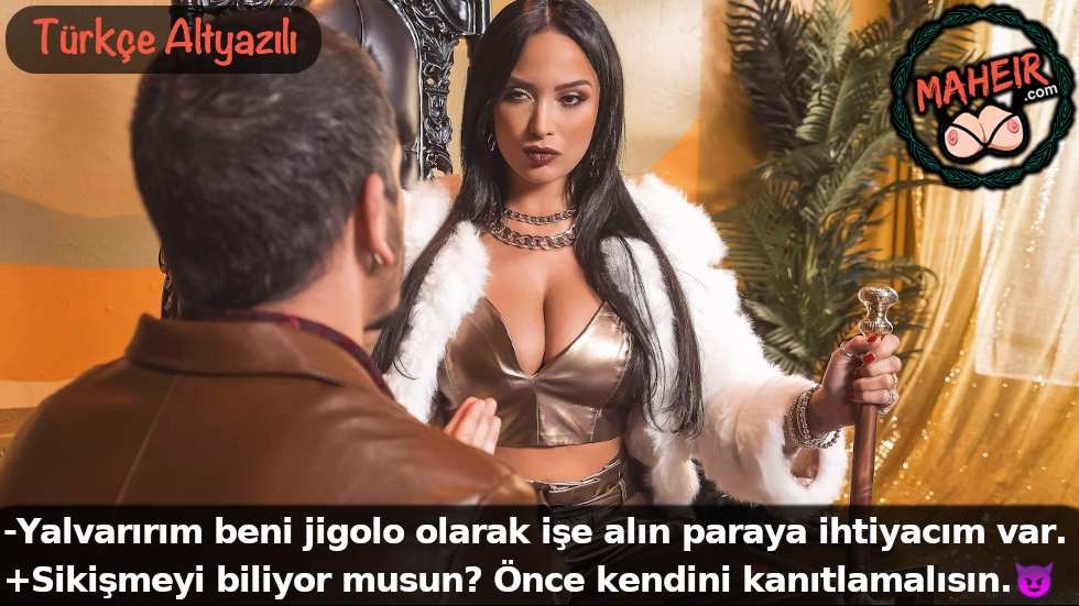 Jigolo olmak isteyen adam kendisini kanıtlamak zorunda kaldı