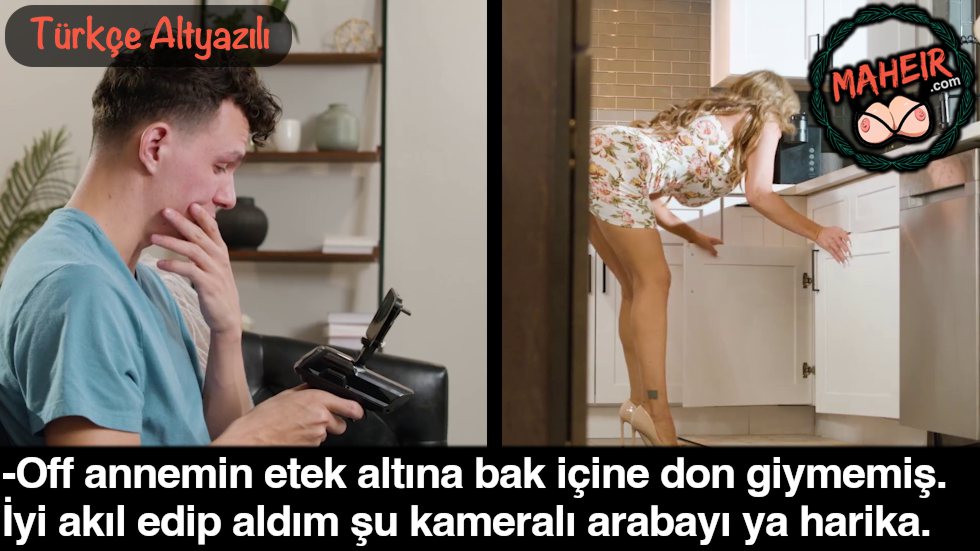 Uzaktan Kumandalı Arabaya Kamera Takıp Annesinin Etek Altına Bakıyor